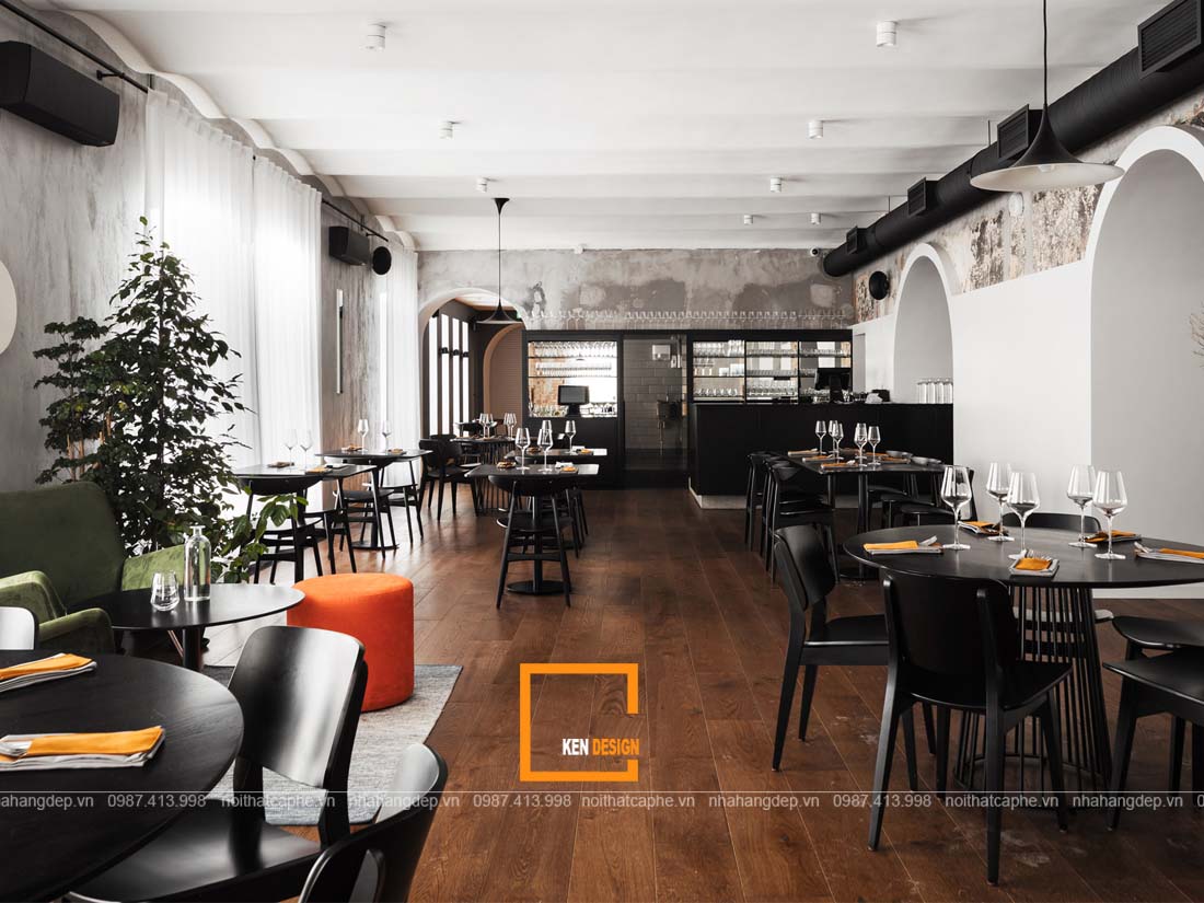 thiết kế quán cafe phong cách Scandinavian